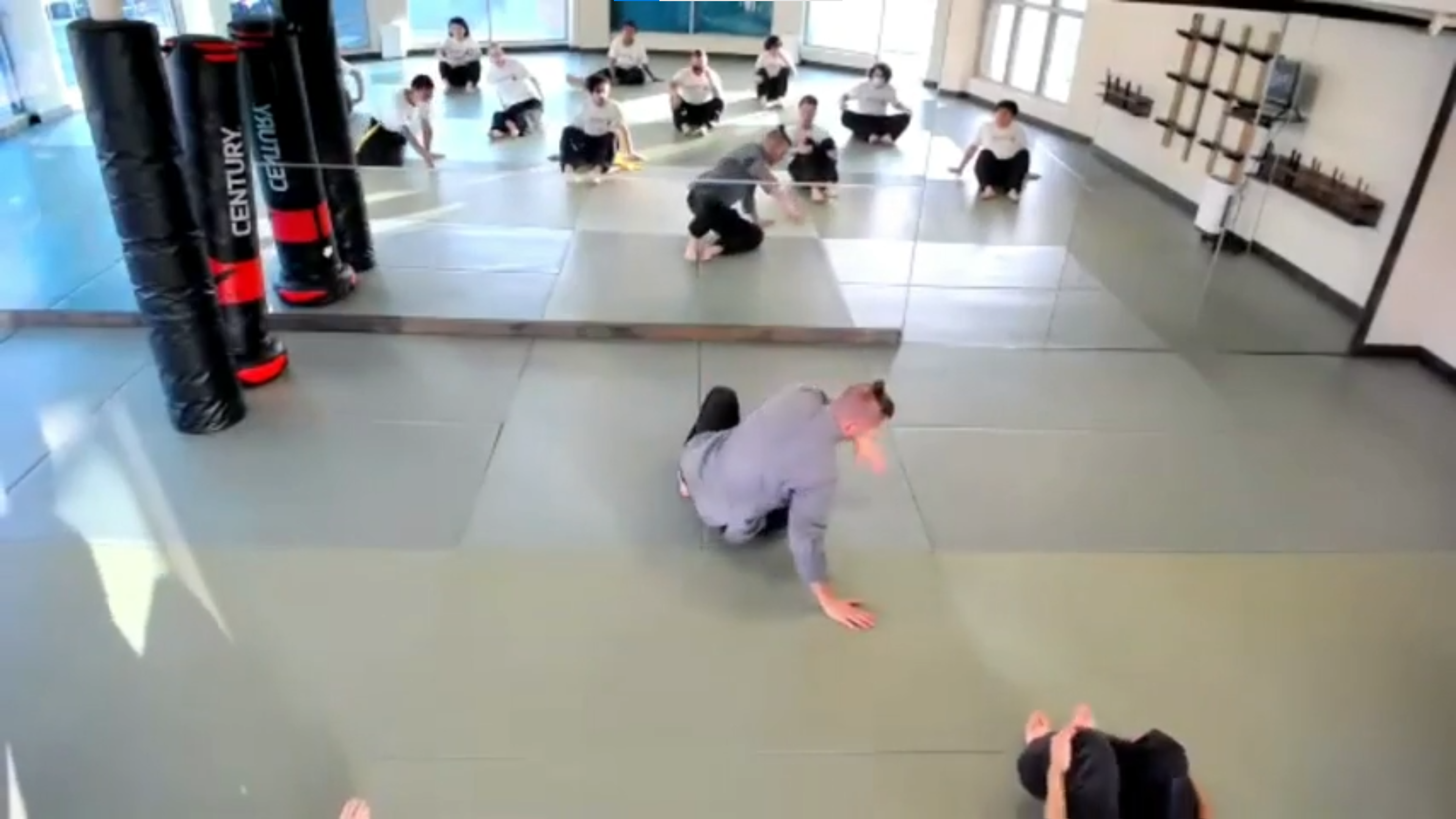 Core Strengthening and Armpit Tosses