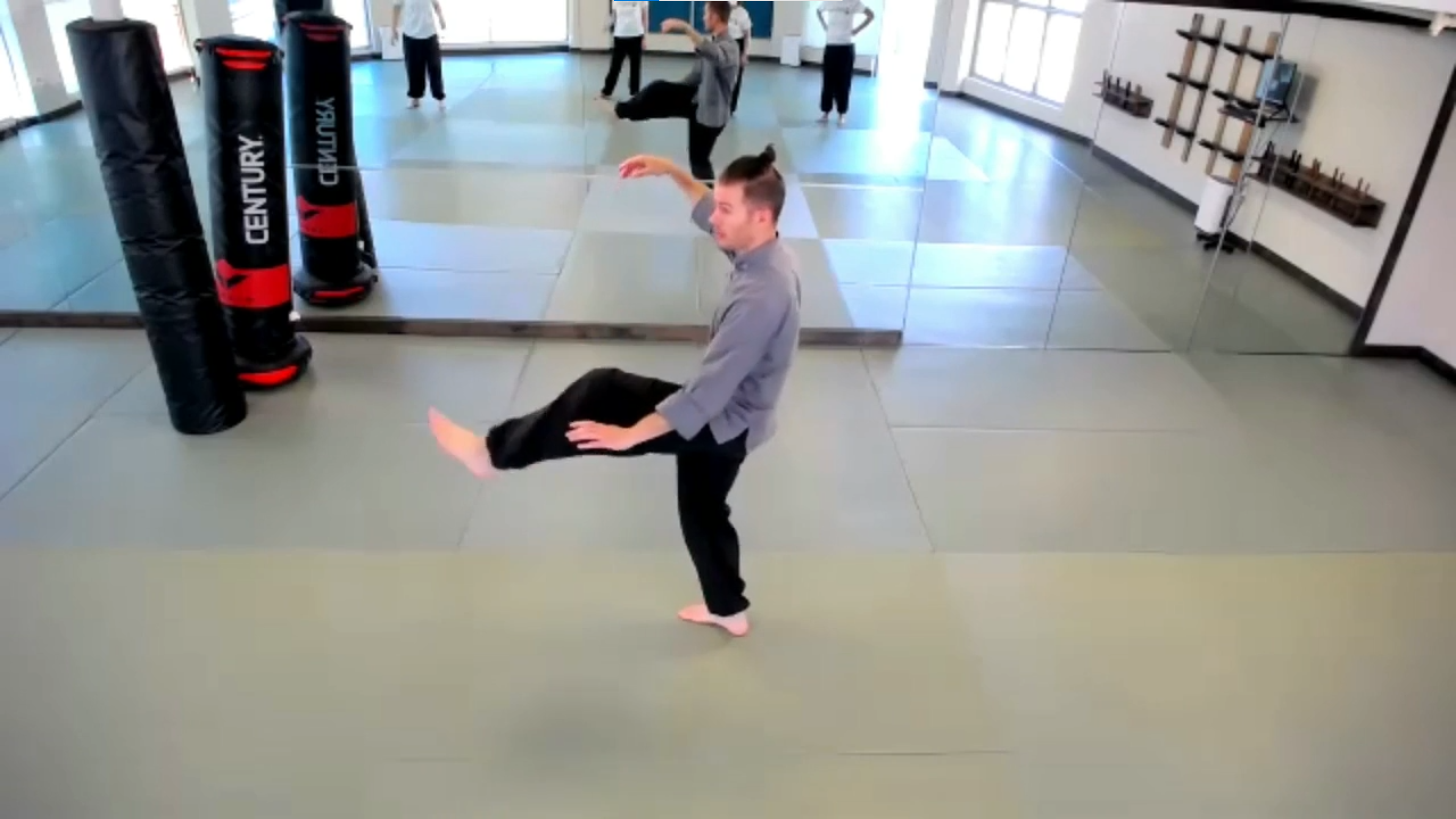 Stretching and High Kicks