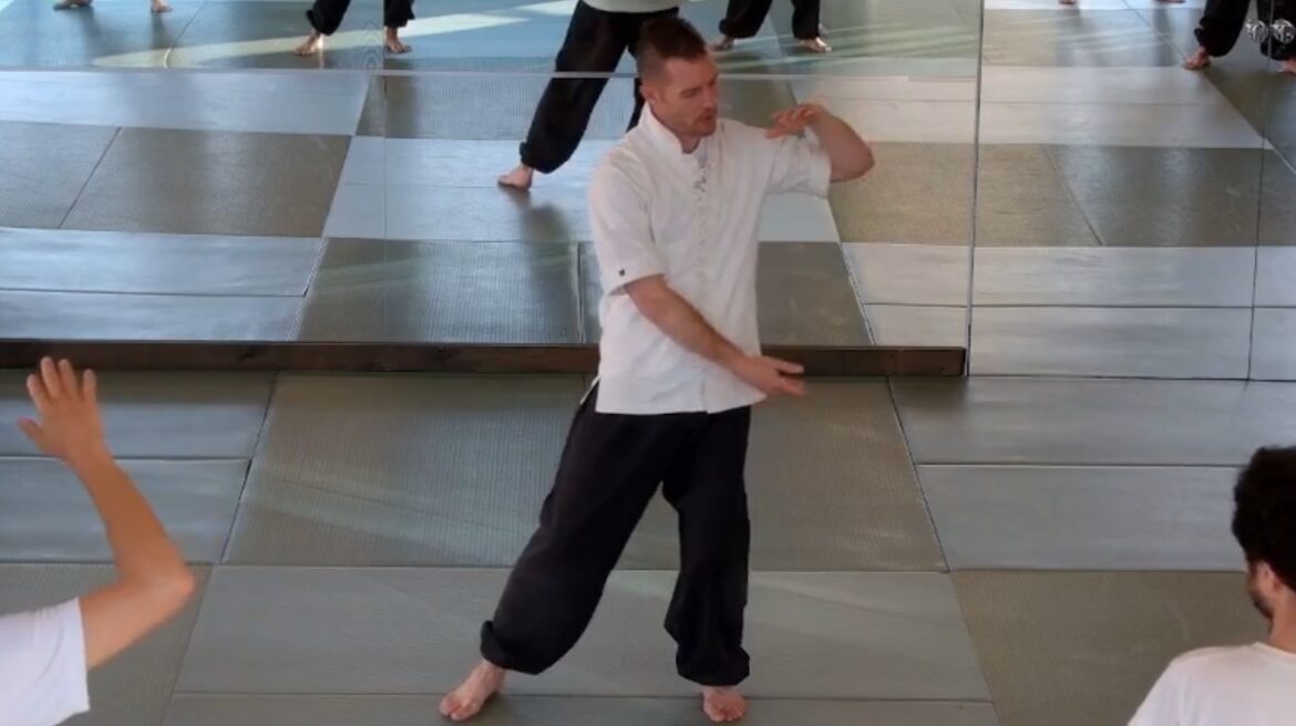 Balance with Hip Over Heel and Spine Straight