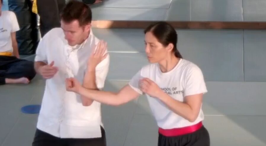 Block and Counter with Emphasis on Good Posture