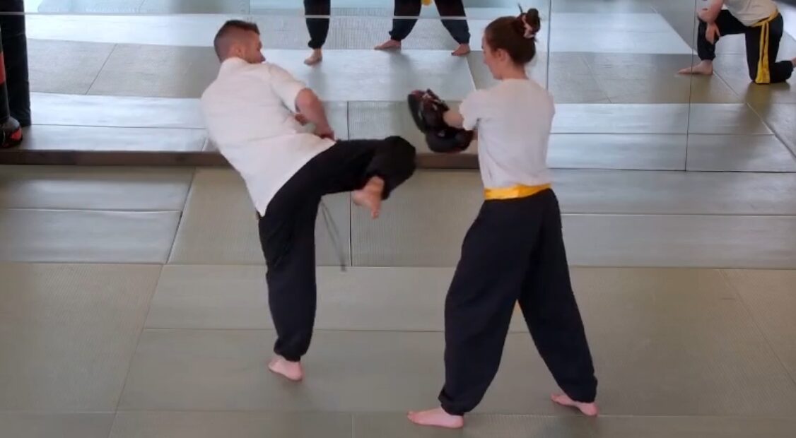 Kihon/Mits with Dynamic Stretching between Rounds